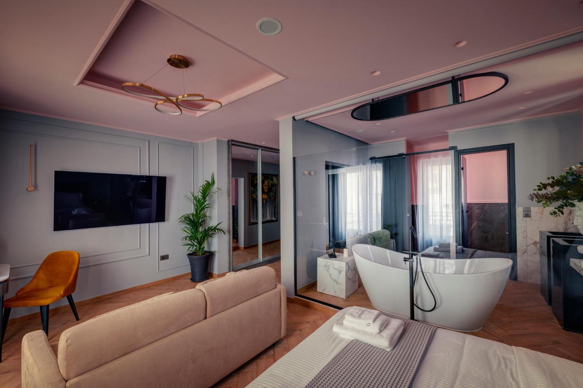 Ninemian Suites Syros แอร์มูโปลี ภายนอก รูปภาพ